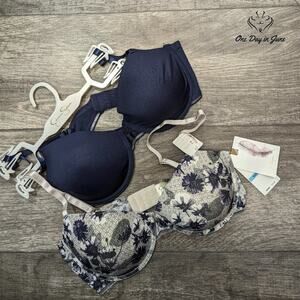 Jessica Simpson 2 Pack Soft Cup T Shirt Bra Size 36C